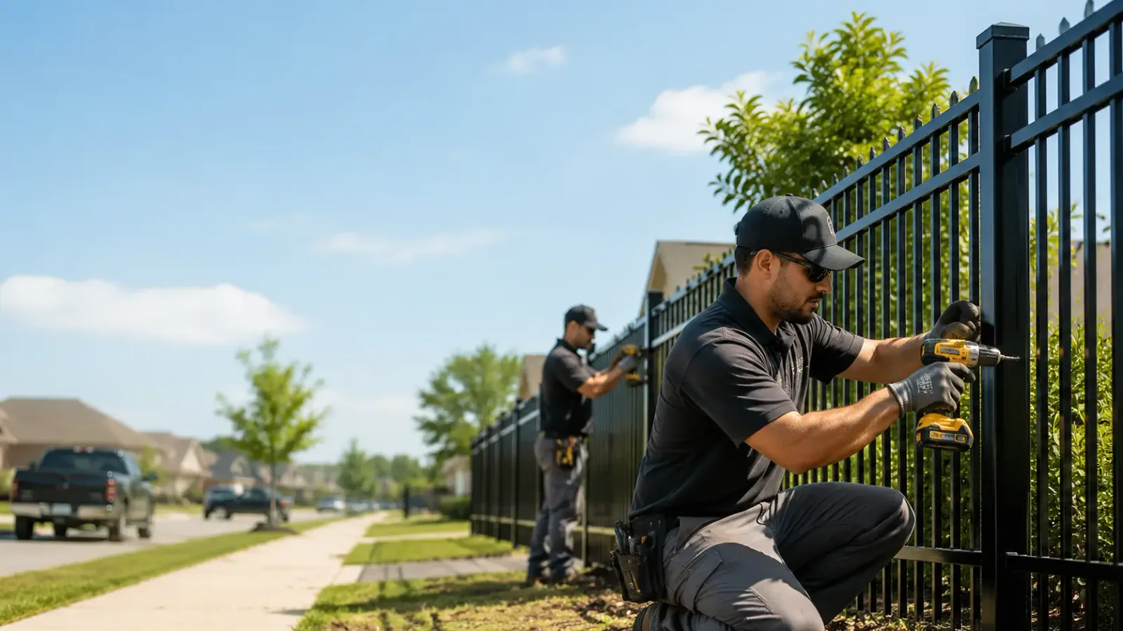 Metal Fence Installation in Hopedale, IL